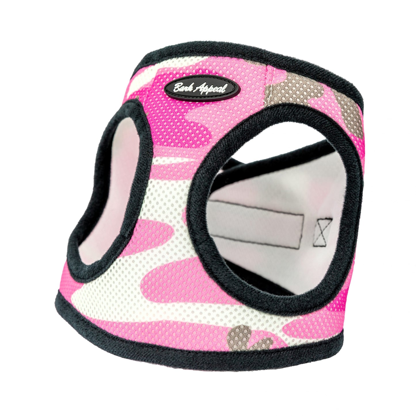 Bark Appeal Pink Camo No Pull Harness