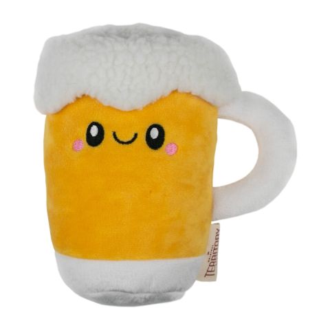 Territory Plush Squeaker Beer 6.5"