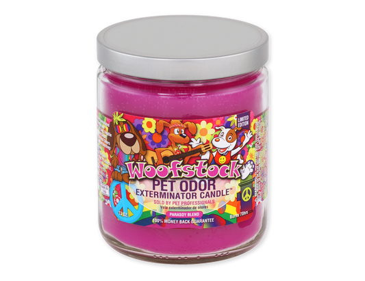 Pet Odor Exterminator Candle Woofstock 13-oz