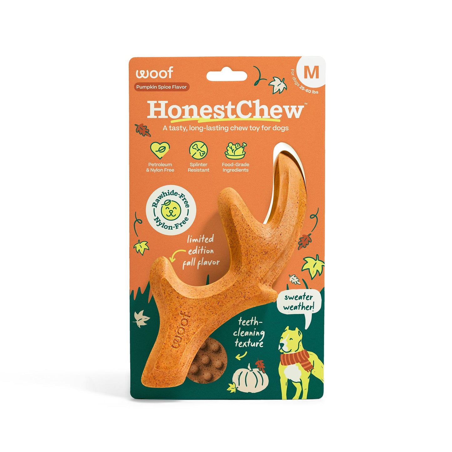 Woof Pumpkin Spice Honest Chew
