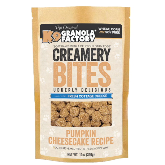 K9 Granola Factory Creamery Pumpkin Cheesecake 12oz