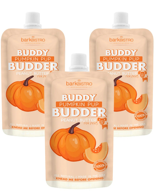 Bark Bistro Buddy Budder Pumpkin' Pup 4oz Pouch