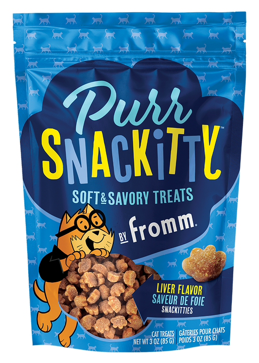 Fromm Purrsnackitty Liver Cat Treats 3 oz