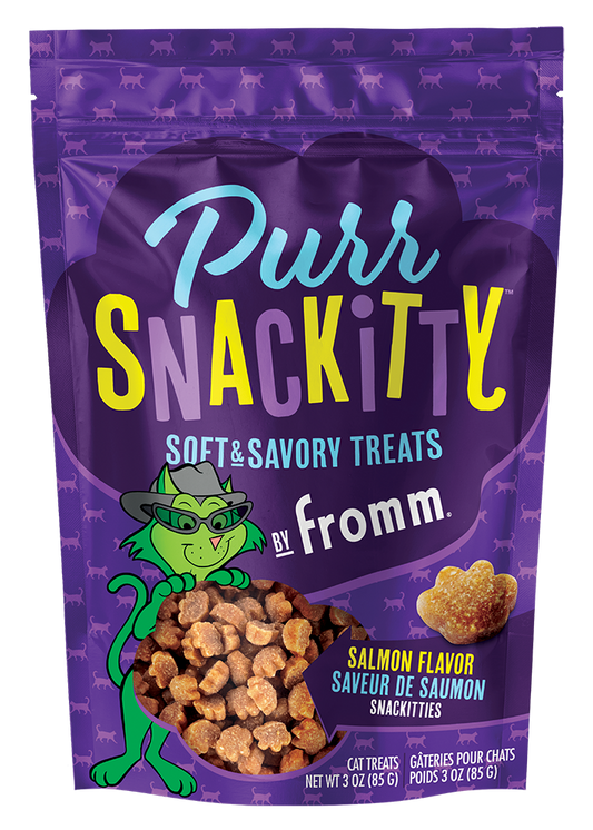 Fromm Purrsnackitty Salmon Cat Treat 3 oz