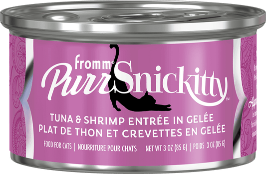 Fromm Cat PurrSnickitty Tuna & Shrimp in Gelee 3oz