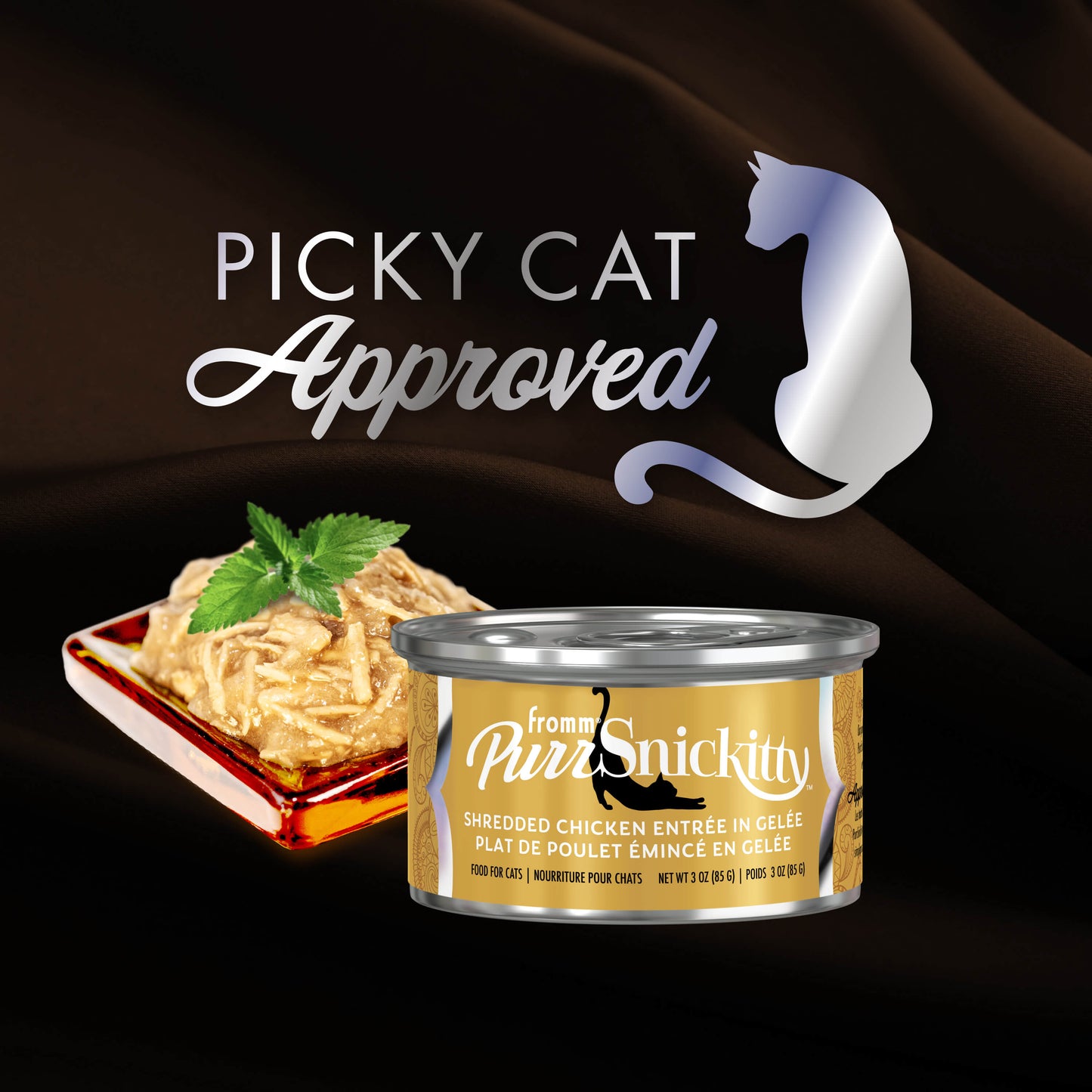 Fromm PurrSnickitty Shredded Chicken Gelee 3oz