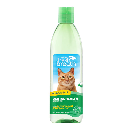 Tropiclean Cat Fresh Breath Dental Health Solution 16oz