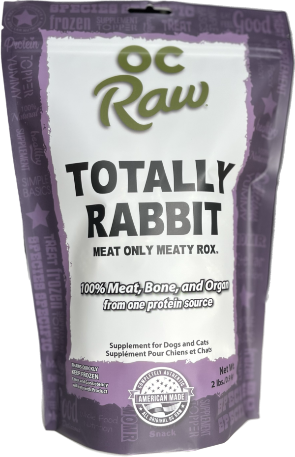 OC Raw Frozen Meat Only Meaty Rox for Dogs and Cats 2lbs
