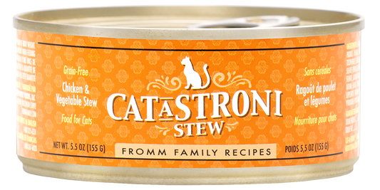 Fromm Catastroni Chicken & Vegetable Stew Canned Cat Food 5.5-oz