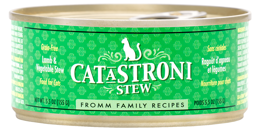 Fromm Catastroni Lamb & Vegetable Stew Canned Cat Food 5.5 oz