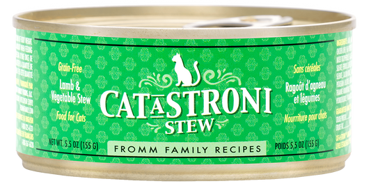 Fromm Catastroni Lamb & Vegetable Stew Canned Cat Food 5.5 oz