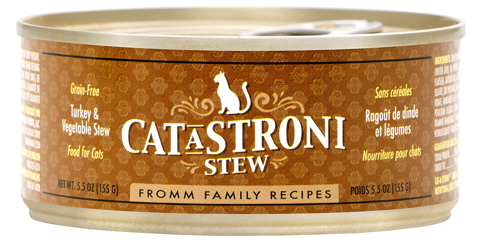 Fromm Catastroni Turkey & Vegetable Stew Canned Cat Food 5.5 oz