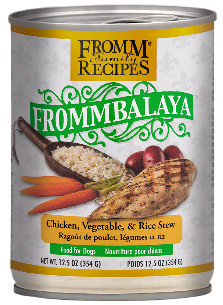 Fromm Frommbalaya Chicken, Vegetable, & Rice Stew Canned Dog Food 12.5 oz