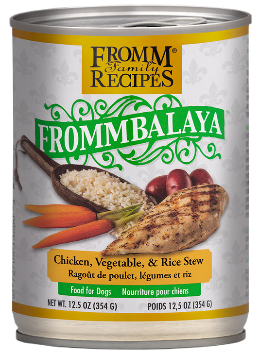 Fromm Frommbalaya Chicken, Vegetable, & Rice Stew Canned Dog Food 12.5 oz