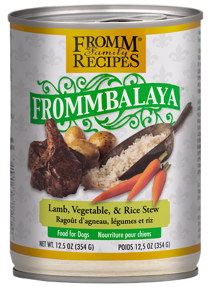 Fromm Frommbalaya Lamb, Vegetable, & Rice Stew Canned Dog Food 12.5 oz