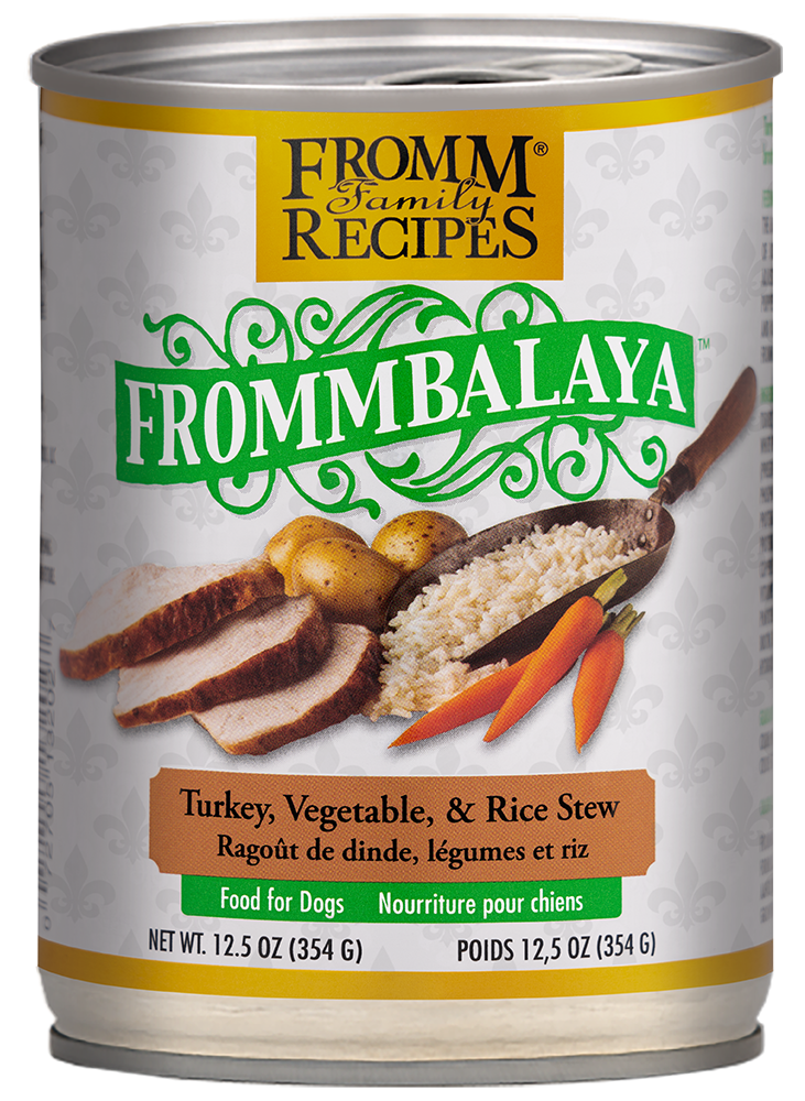 Fromm Frommbalaya Turkey, Vegetable, & Rice Stew Canned Dog Food 12.5 oz