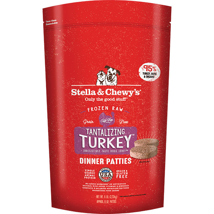 Stella & Chewy's Frozen Raw Tantalizing Turkey Dinner 6lb