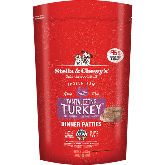 Stella & Chewy's Frozen Raw Tantalizing Turkey Dinner 6lb