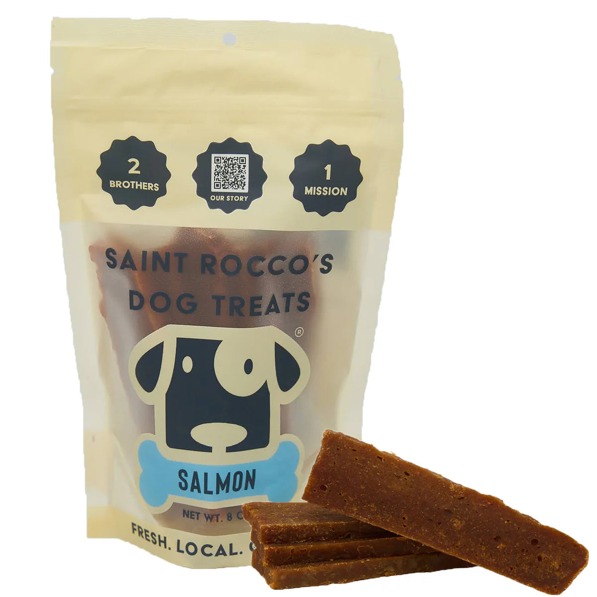 Saint Rocco's Salmon Dog Treats