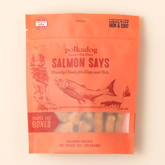 Polkadog Salmon Says Bones 8oz