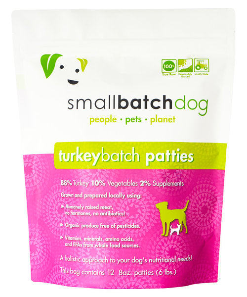 Small Batch Dog Frozen Raw Turkey