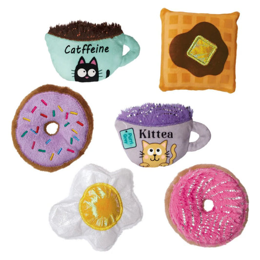 Kong Cat Scrattles Cafe Assorted Catnip Toys