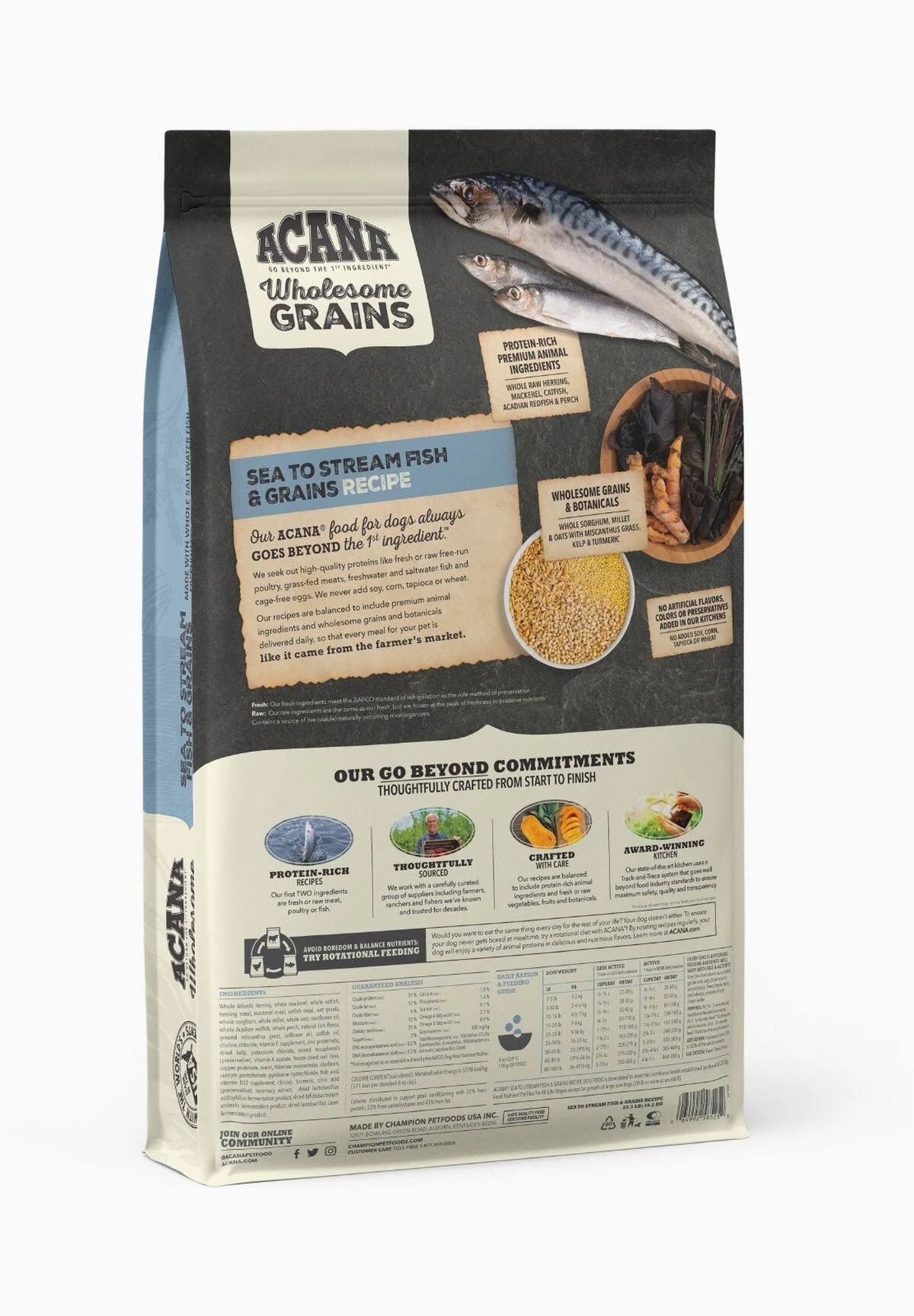 Acana Wholesome Grains Sea to Stream Recipe Dog Food