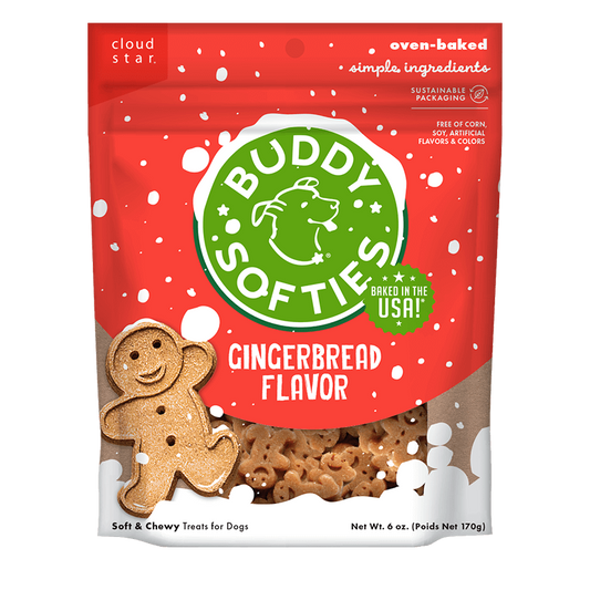 Cloud Star Soft & Chewy Gingerbread Treats 6oz