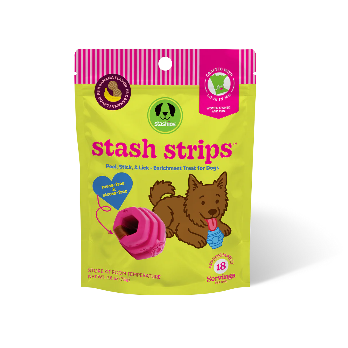 Stashios Stash Strip PB Banana 4.2oz