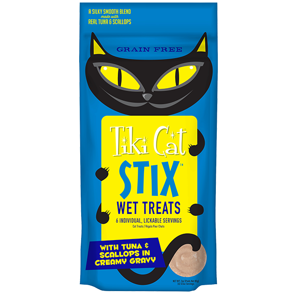 Tiki Cat Stix Tuna & Scallops 3-oz