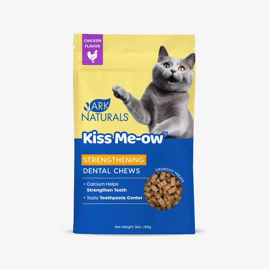 Ark Naturals Kiss Me-Ow Dental Strengthening Chews Chicken 3oz