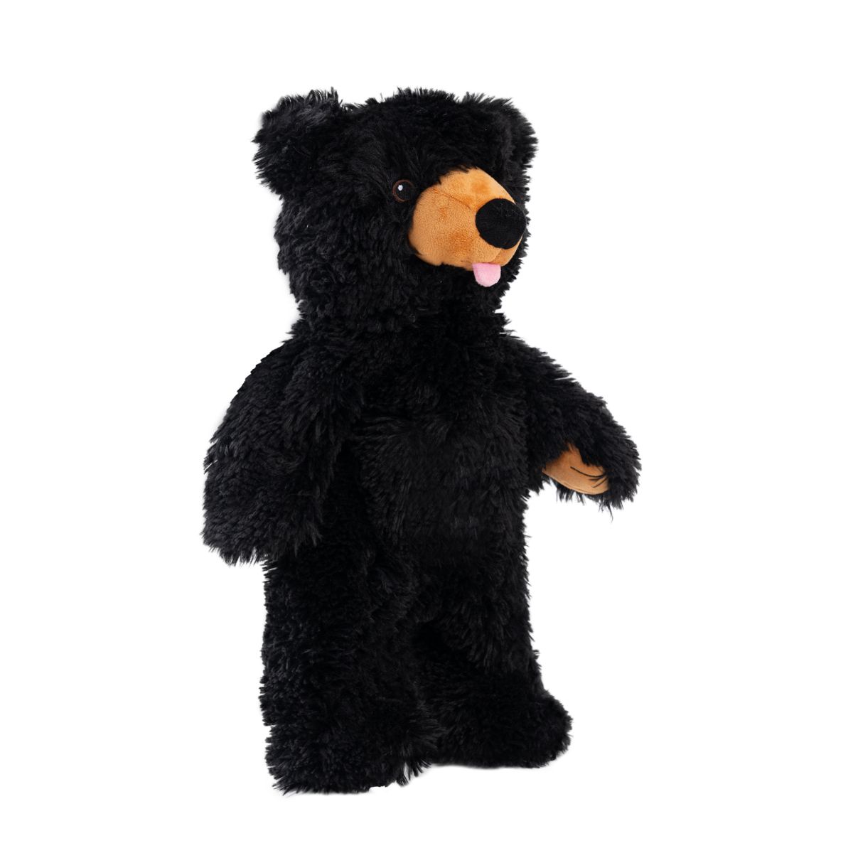 Tall Tails Dog Plush Stuffless Black Bear 20"