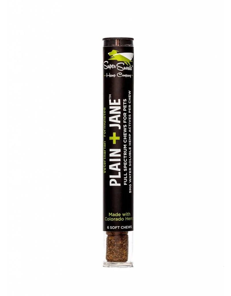 Super Snouts Plain+Jane CBD Chews Tube 6 count