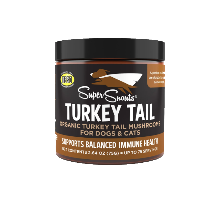 Super Snouts Turkey Tail Mushrooms 2.64oz