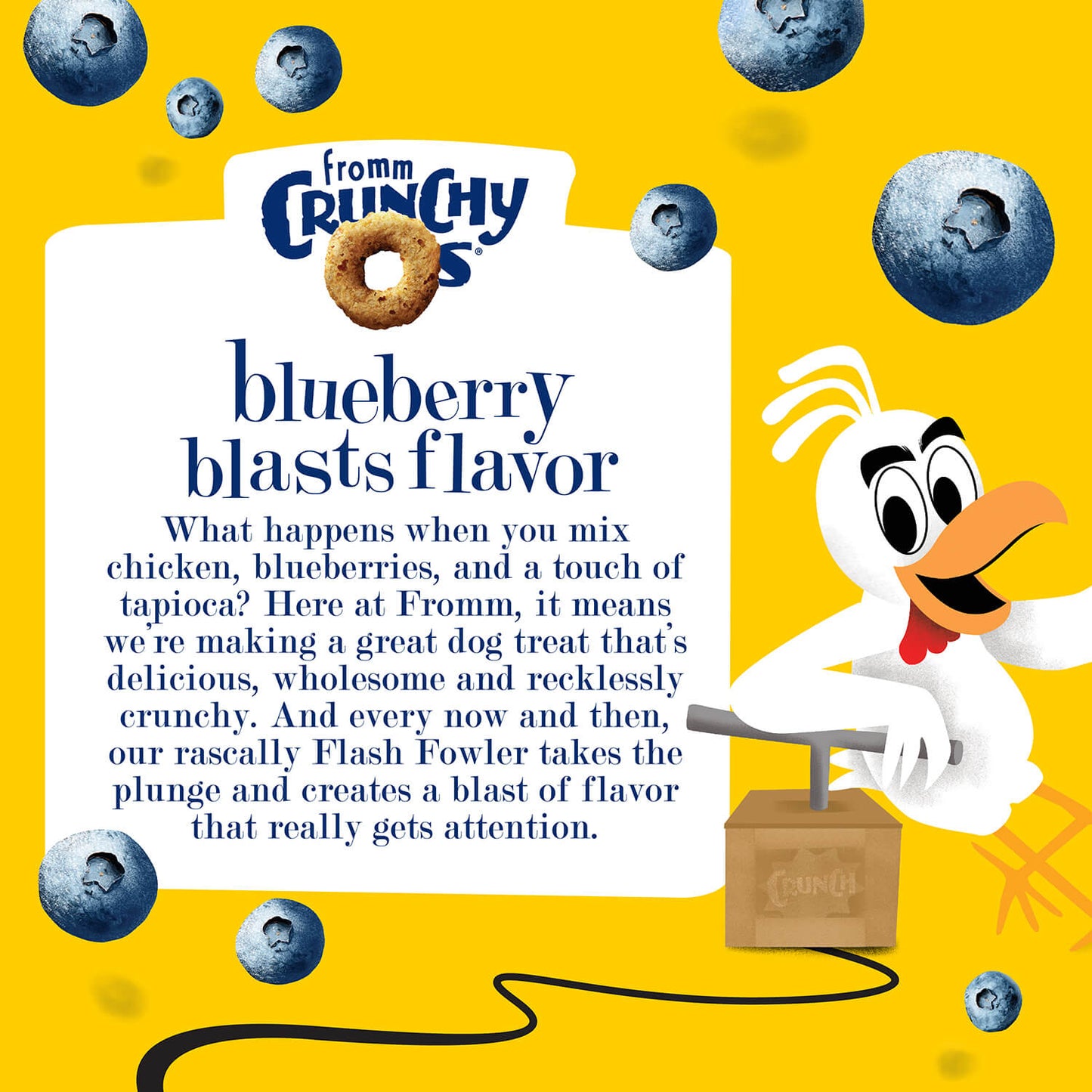 Fromm Crunchy O's Blueberry Blast