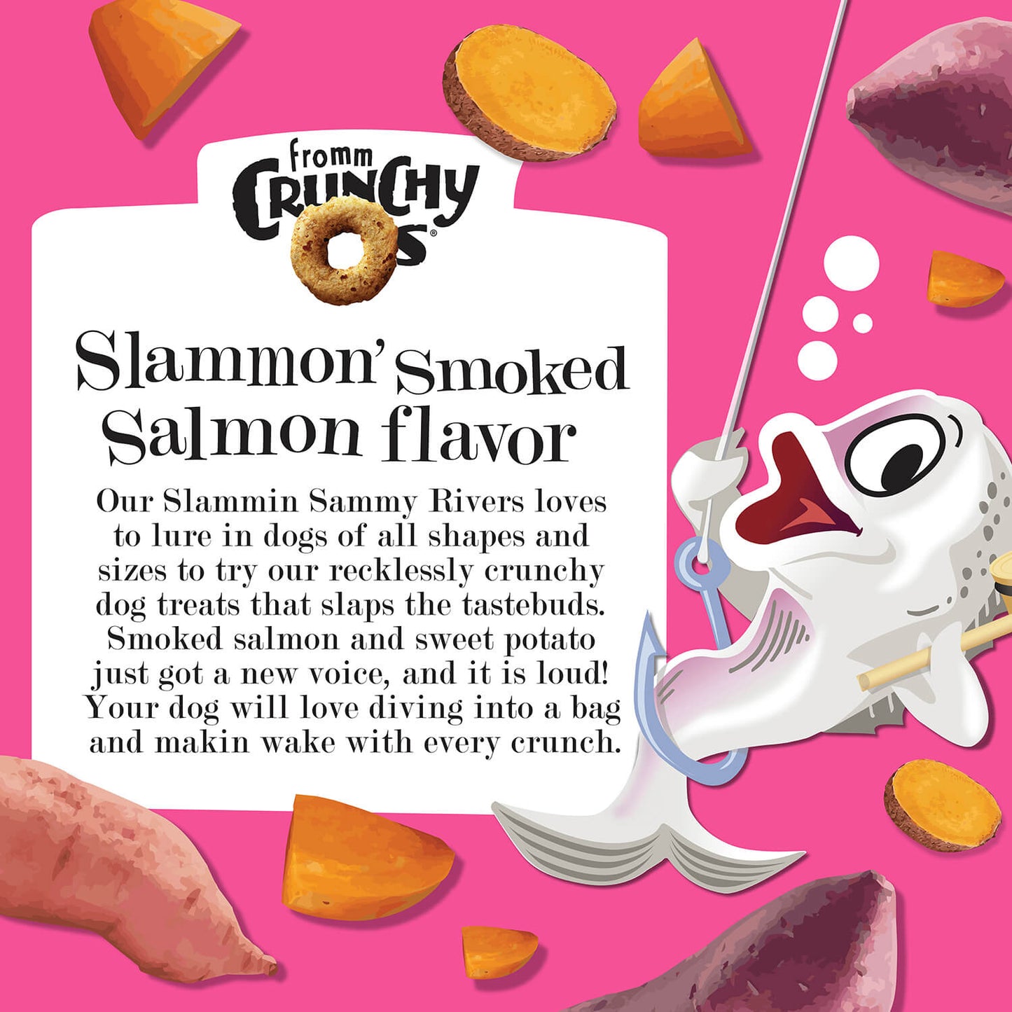 Fromm Crunchy O's Slammon' Smoked Salmon