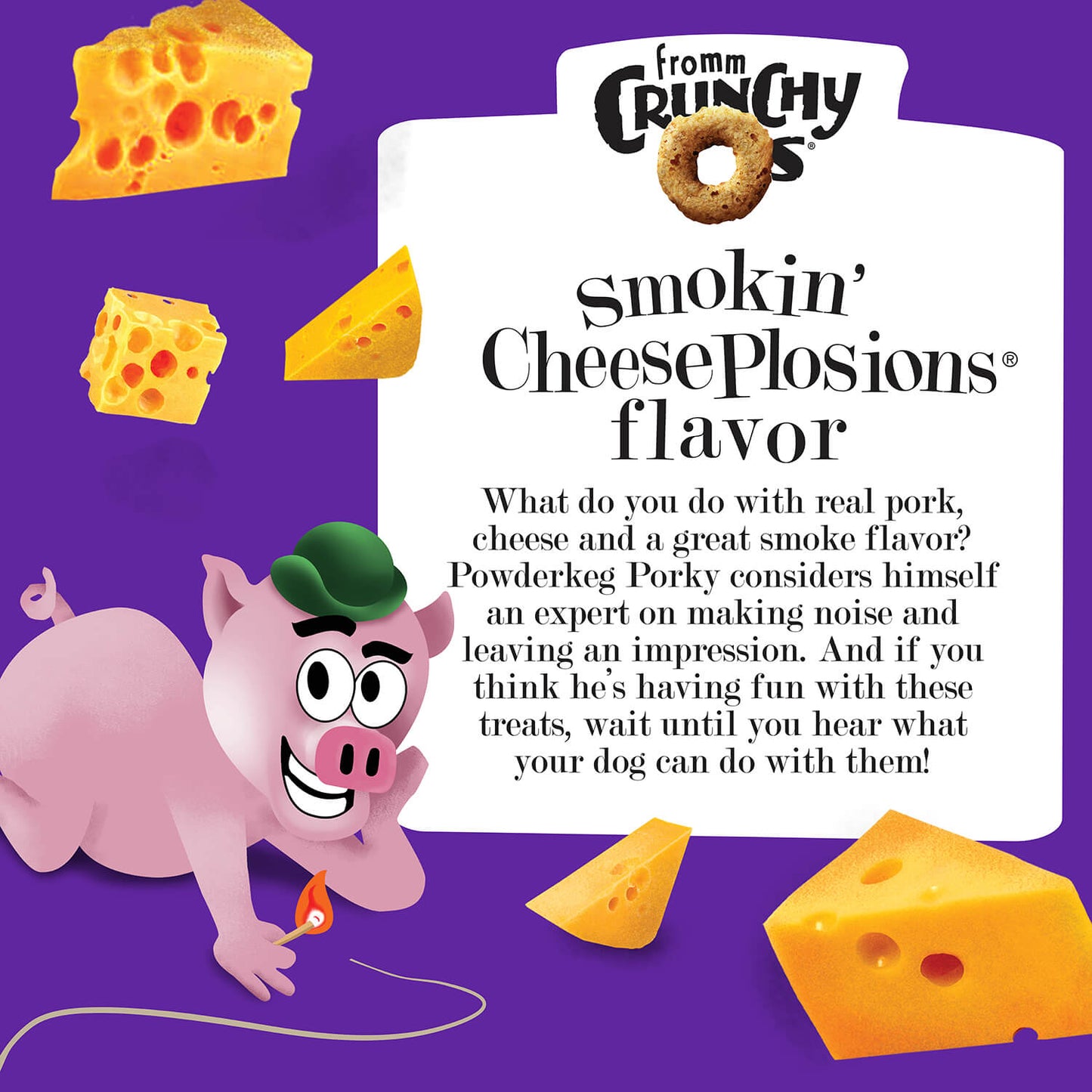 Fromm Crunchy O's Smokin' CheesePlosions