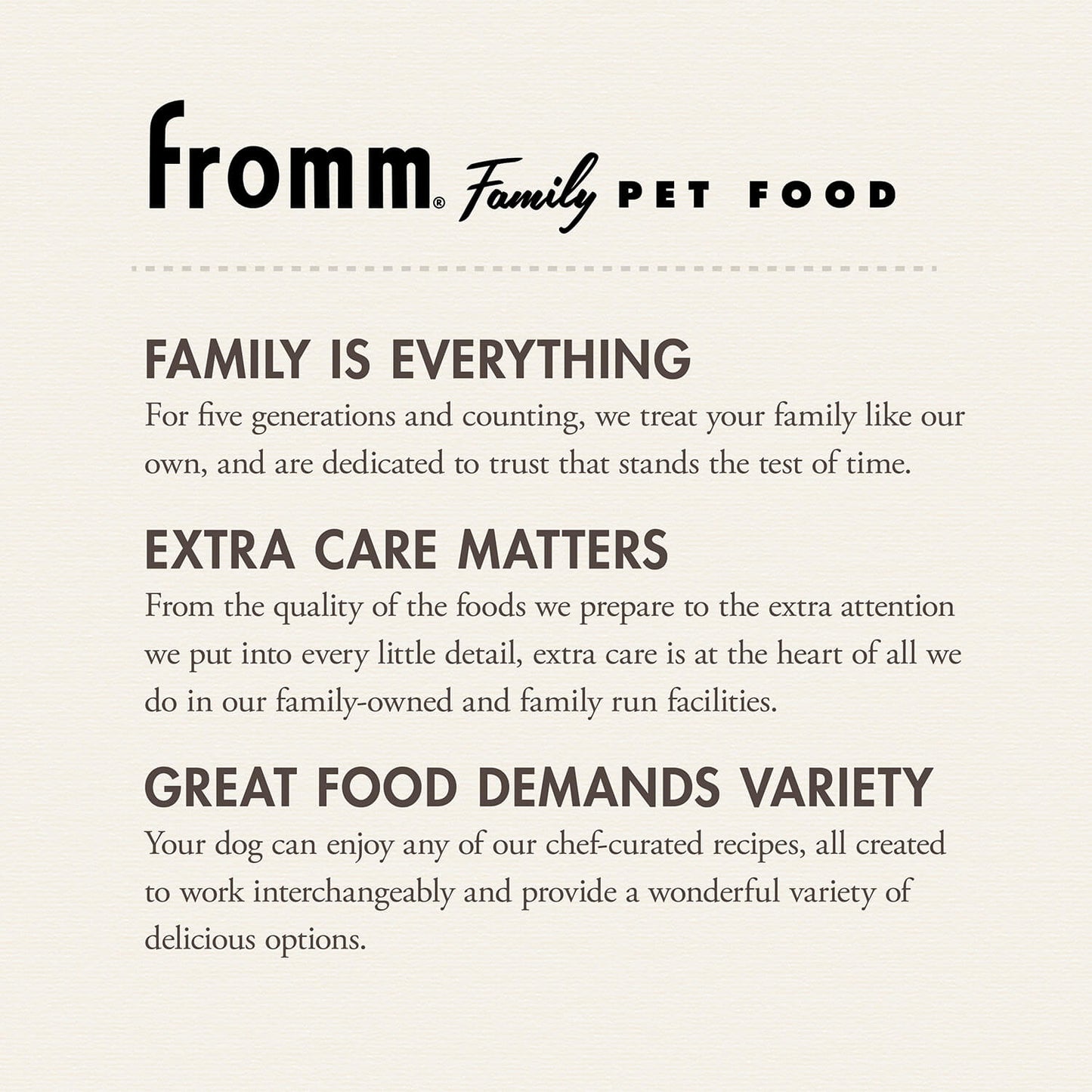 Fromm Four Star Grain Free Chicken Au Frommage Dry Dog Food