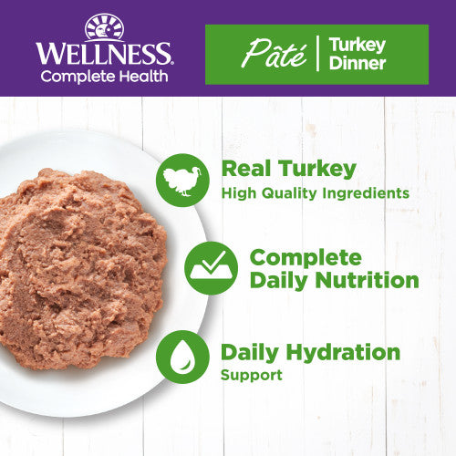 Wellness Turkey Canned Cat Food 5.5-oz