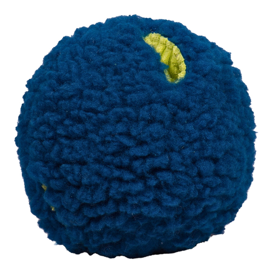 HuggleHounds Hugglefleece Treat Trap Ball