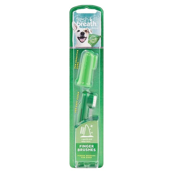 Tropiclean Fresh Breath Finger Brushes for Dogs