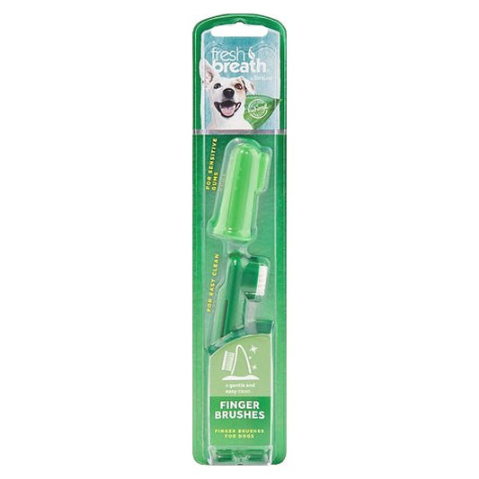 Tropiclean Fresh Breath Finger Brushes for Dogs