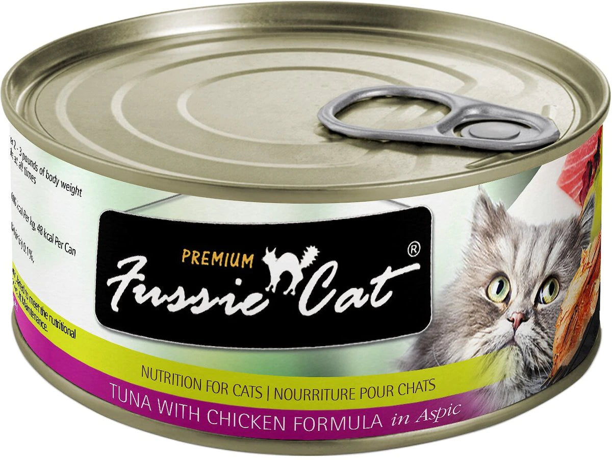 Fussie Cat Tuna & Chicken 2.82-oz