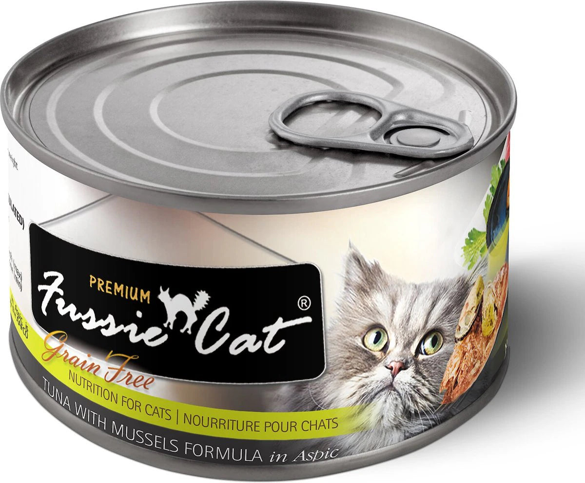 Fussie Cat Tuna & Mussels 2.82-oz