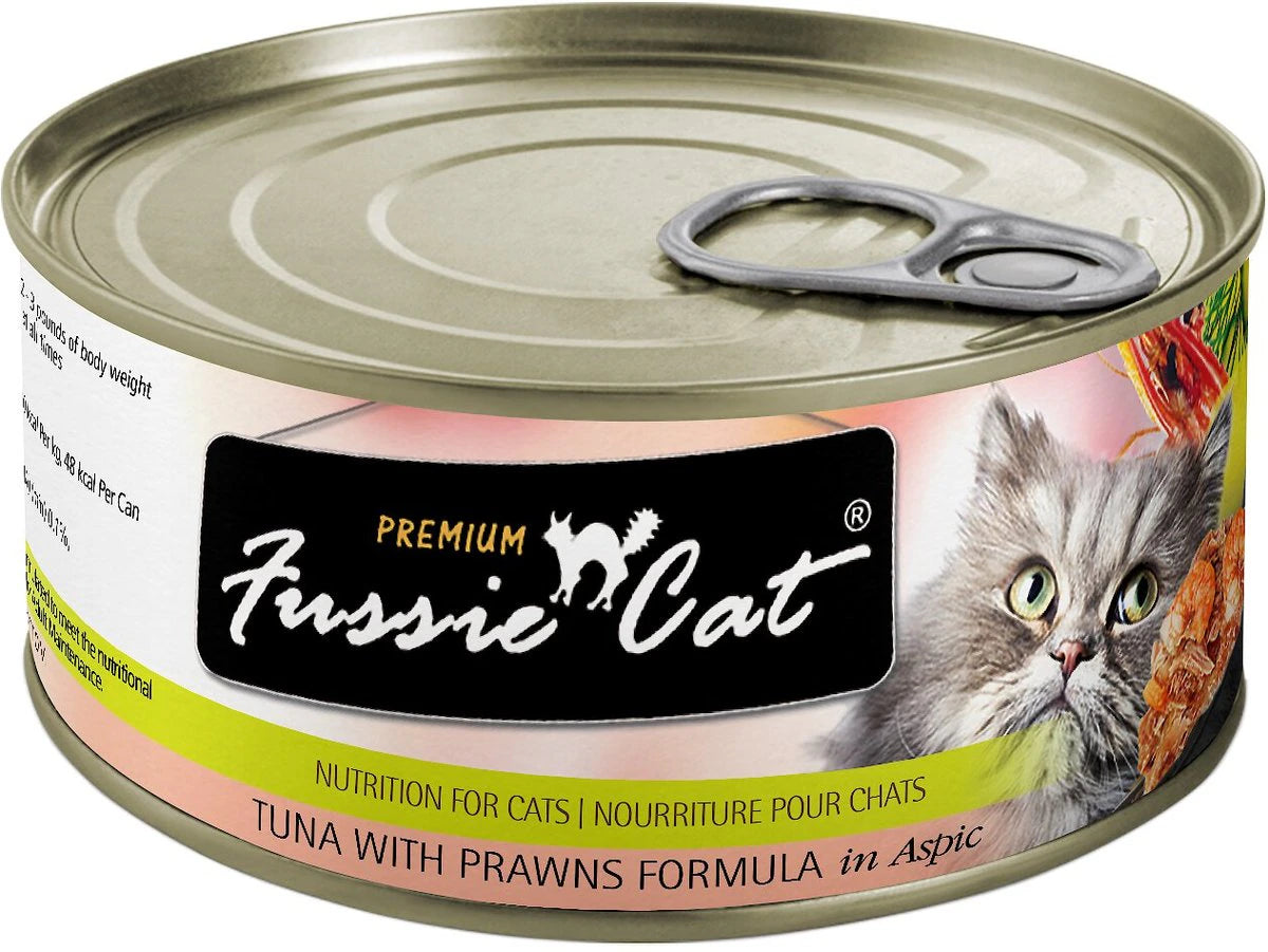 Fussie Cat Tuna & Prawns 2.82-oz