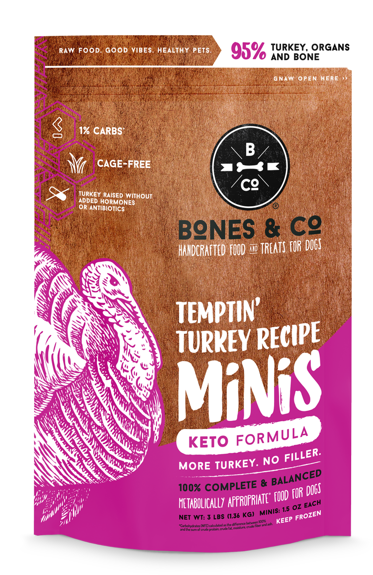 Bones N Co Turkey Minis 3-lb