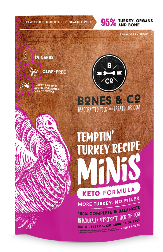 Bones N Co Turkey Minis 3-lb