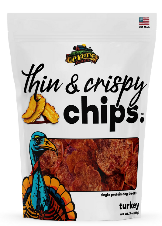 Wild Meadow Farms Thin & Crispy Turkey Chips 3oz