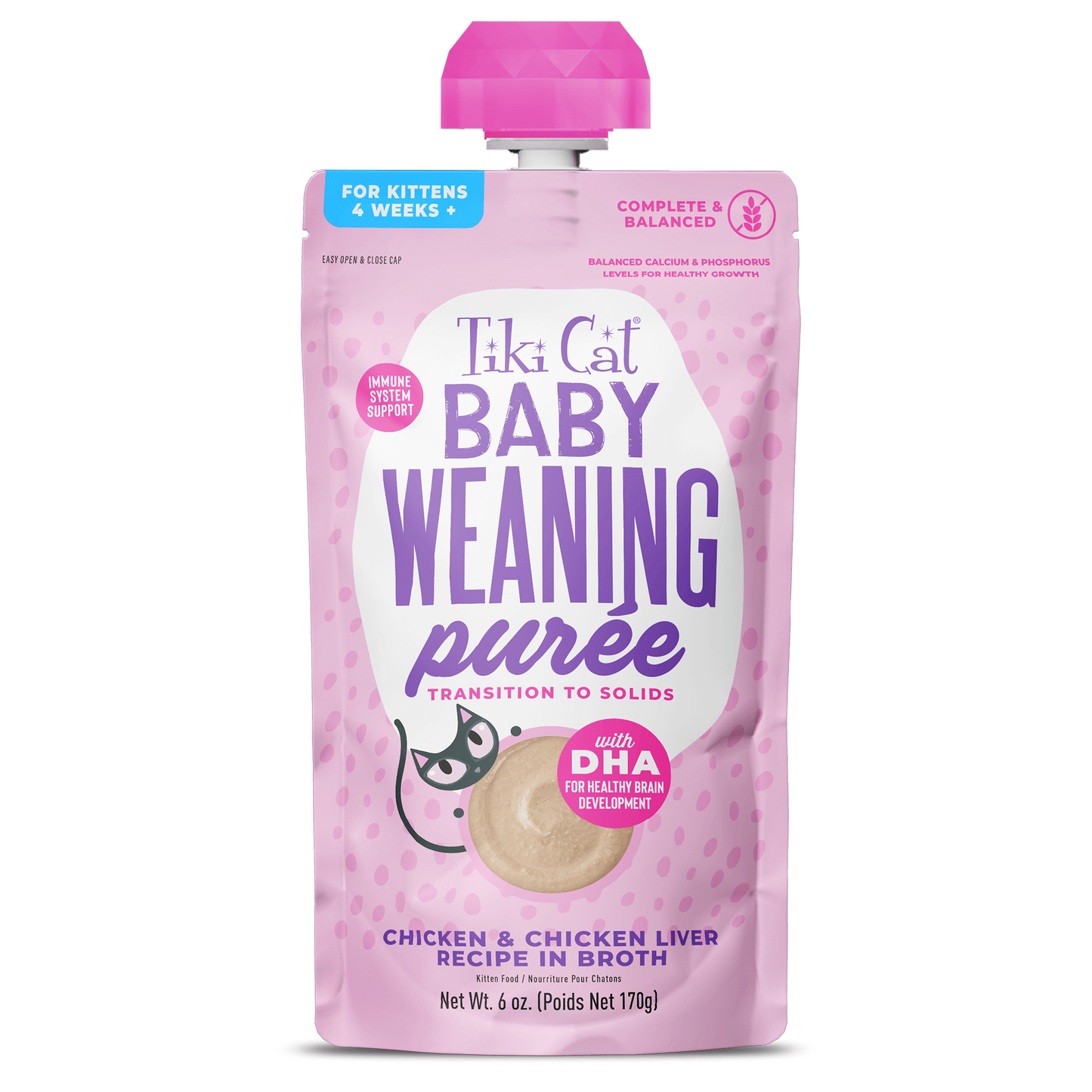 Tiki Cat Baby Weaning Puree 6oz