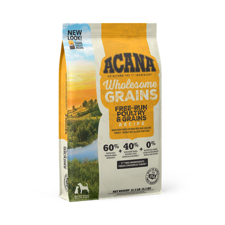 Acana Wholesome Grains Free Run Poultry Dog Food